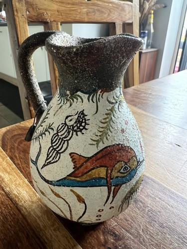 Handmade greek minoan art vase - greek,