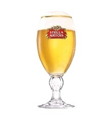Stella Artois Pint Chalice Glass 20oz Man cave