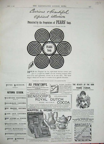 Old antique print 1887 - old,