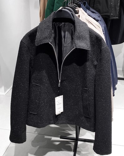 Zara shiny textured - zara, jacket