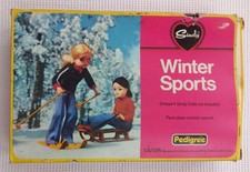 Vintage 1978 SINDY 'Winter Sports' Boxed Sled, Skis & Poles, Jacket 