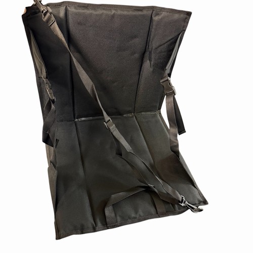 Padded black folding portable - padded,
