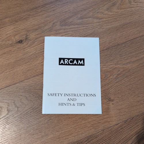 Arcam stereo equipment - stereo, hints