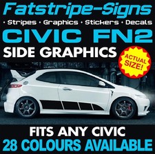 fits Honda Civic Stripes