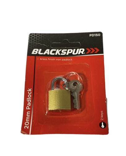 Small padlock brass finish - padlock,