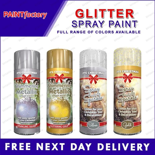 Spray paint aerosol - aerosol, glitter