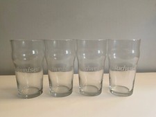 Vintage Etched BUDWEISER