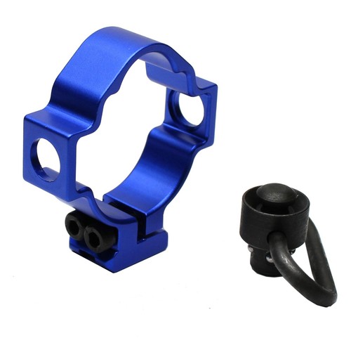 Cobalt blue anodized aluminum - blue,