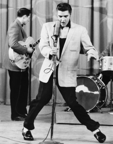 Elvis presley dancing stage - dancing,
