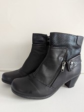 Ladies Lotus Ankle Boots Size