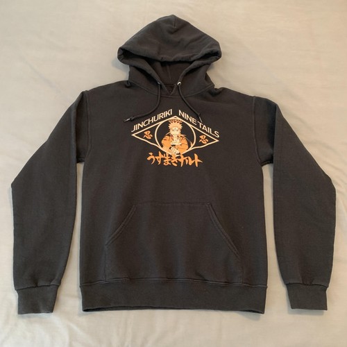 Naruto hoodie mens small - naruto, black