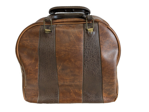 Vintage brown leather ten - brown,