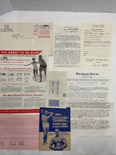 Charles Atlas Vintage 1981
