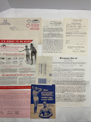 Charles atlas vintage 1981 - vintage,