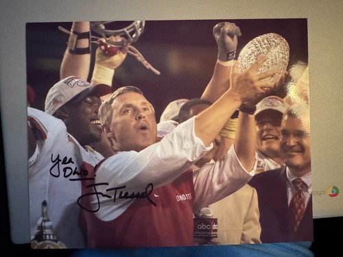 Jim tressel signed - tressel, photo