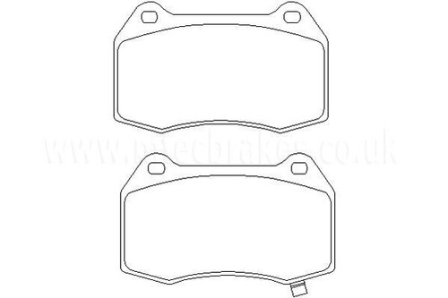 Brembo front brake pads - brake,