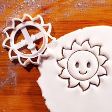 Happy Sun Cookie Cutter -
