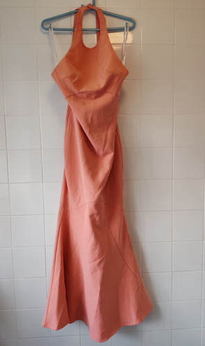 Jarlo peach maxi dress - jarlo,