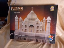 Puzz- 3D Taj Mahal New SEALED Three Dimensional Puzzle 1995