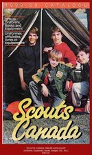 "1988-89 CATALOGUE SCOUTS CANADA"  Uniforms, Equipment, Books, Badges, Etc.  ^