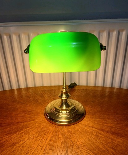 Bankers lamp with - bankers,