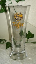 Vintage TIGER Beer Glass –