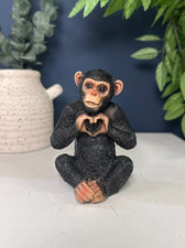Small Cheeky Monkey Figurine