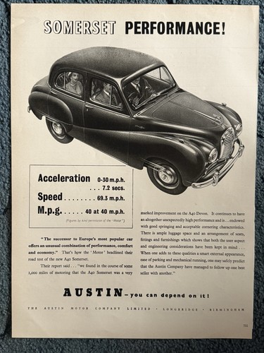 Original 1952 austin a40 - original,