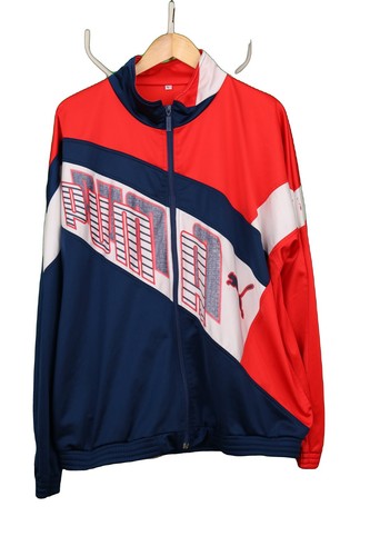 Puma retro tracksuit top red - tracksuit,