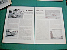 Sunbeam Rapier WRW 209 Article 1959 visit Peugeot Mercedes Borgward Factories A