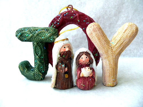Joy nativity scene unusual - scene,