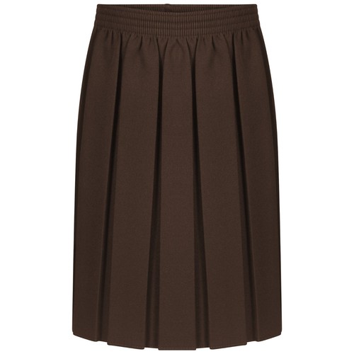 Girls school box pleated - school,