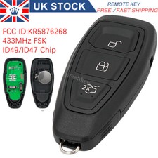 3Button Remote Key Fob 433MHz