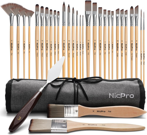 Piece paint brush - piece,