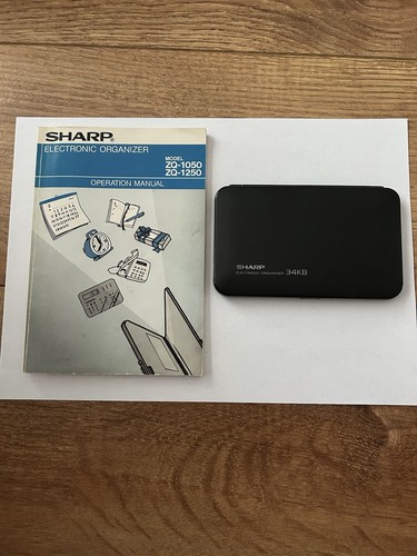 Vintage sharp 1250 - sharp, zq-1250