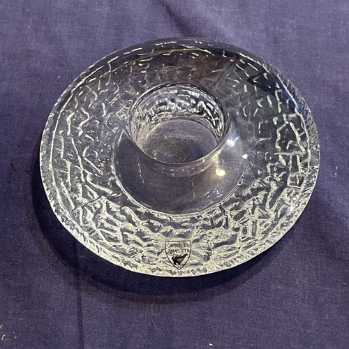 Orrefors crystal glass discus - orrefors,
