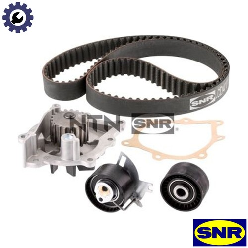 Water pump timing belt kit - belt,
