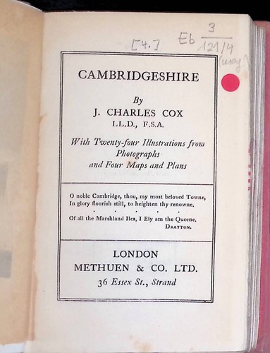 Cambridgeshire the little - cambridgeshire,
