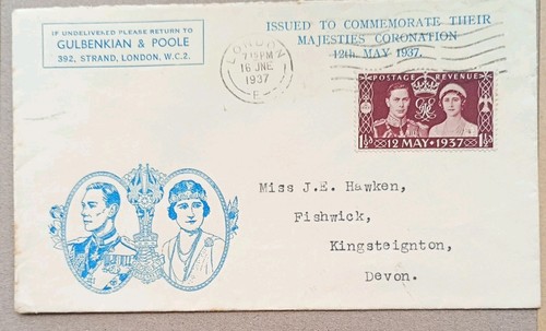 1937 coronation souvenir - gb,