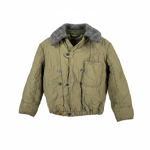Vintage army jacket quilted - army,