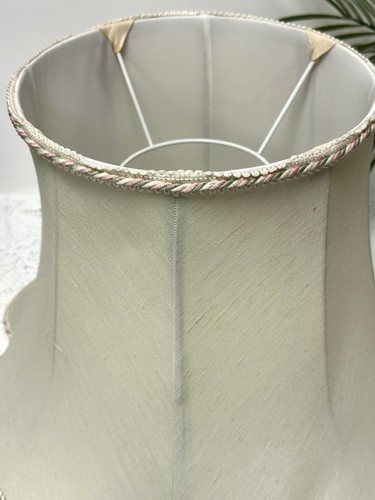 Large vintage lampshade and - large,