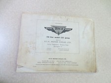 Original BSA 250 Star Model