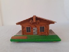Wood House Music Box Small
