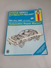 DODGE ARIES & PLYMOUTH RELIANT