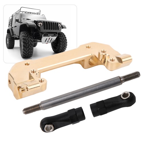 Brass front bumper bracket tie - brass,