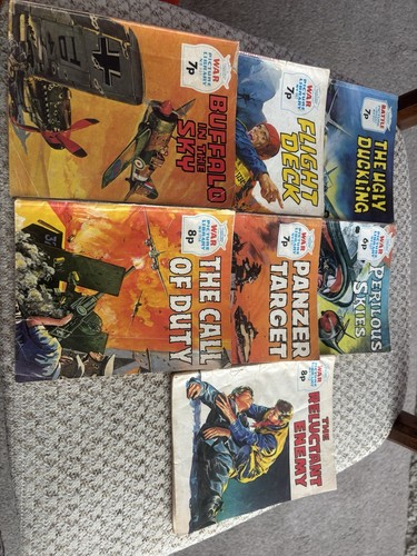 Vintage war comics - war, comics.