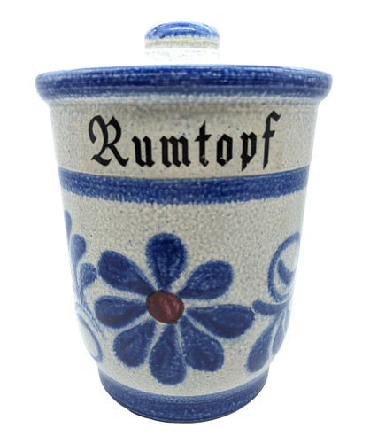 German rumtopf glazed - german,