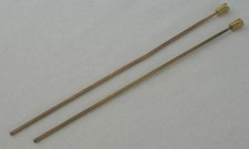 2x Clock Bronze Gong Rods 205