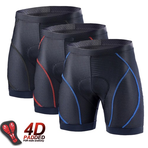 Men blue cycling underwear - men's,