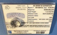 Leo IDEAL CUT Diamond Ring~14k